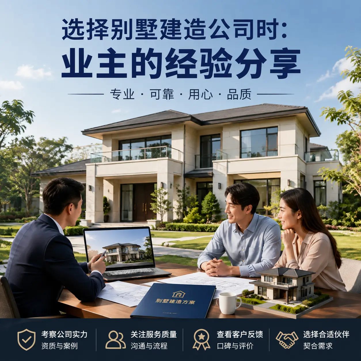 选择别墅建造公司时: 镇远 业主的经验分享
