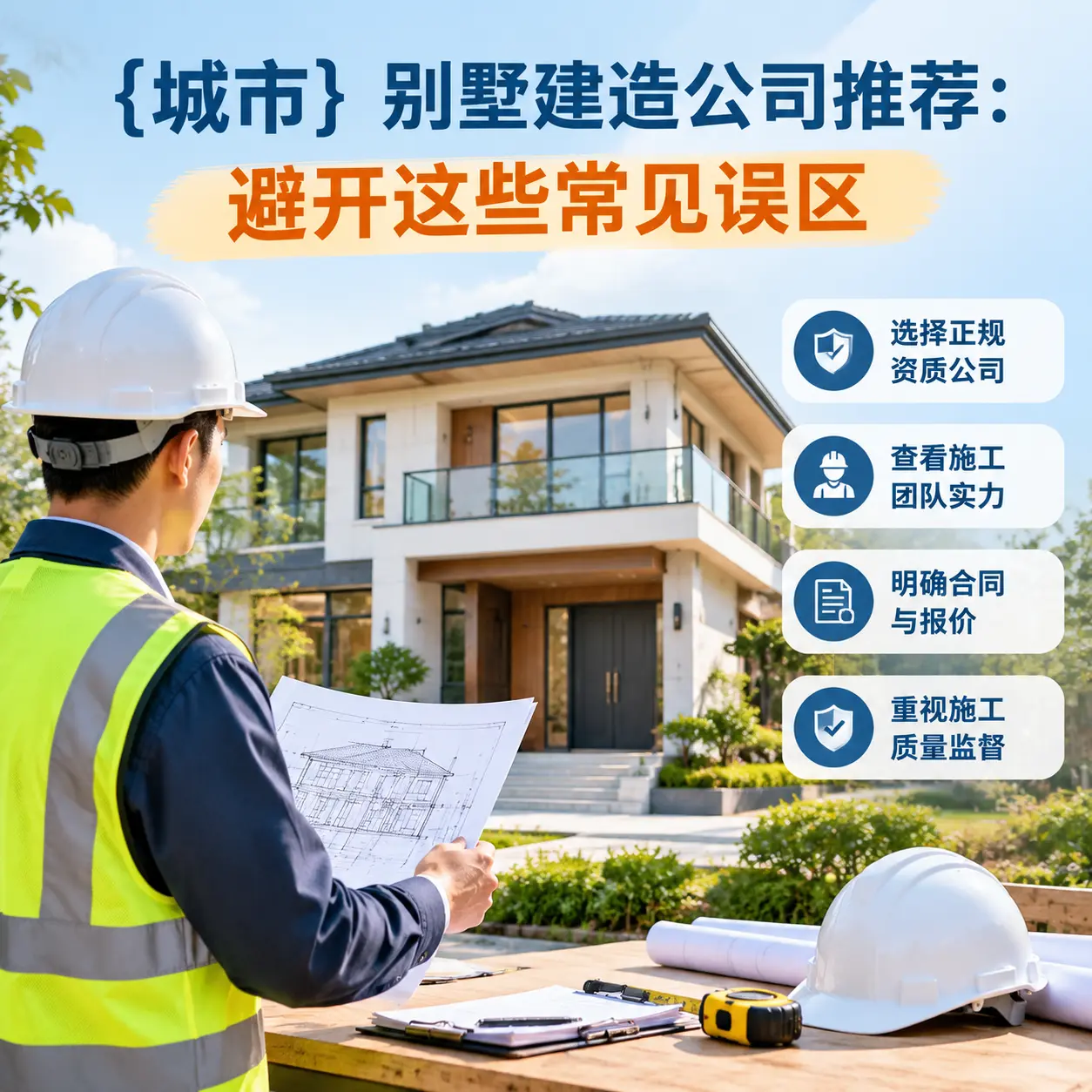 镇远 别墅建造公司推荐:避开这些常见误区