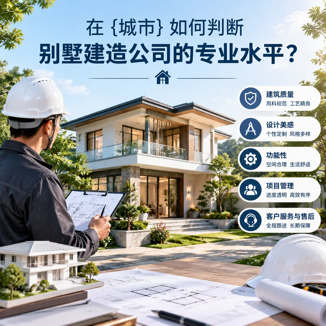在 镇远 如何判断别墅建造公司的专业水平?
