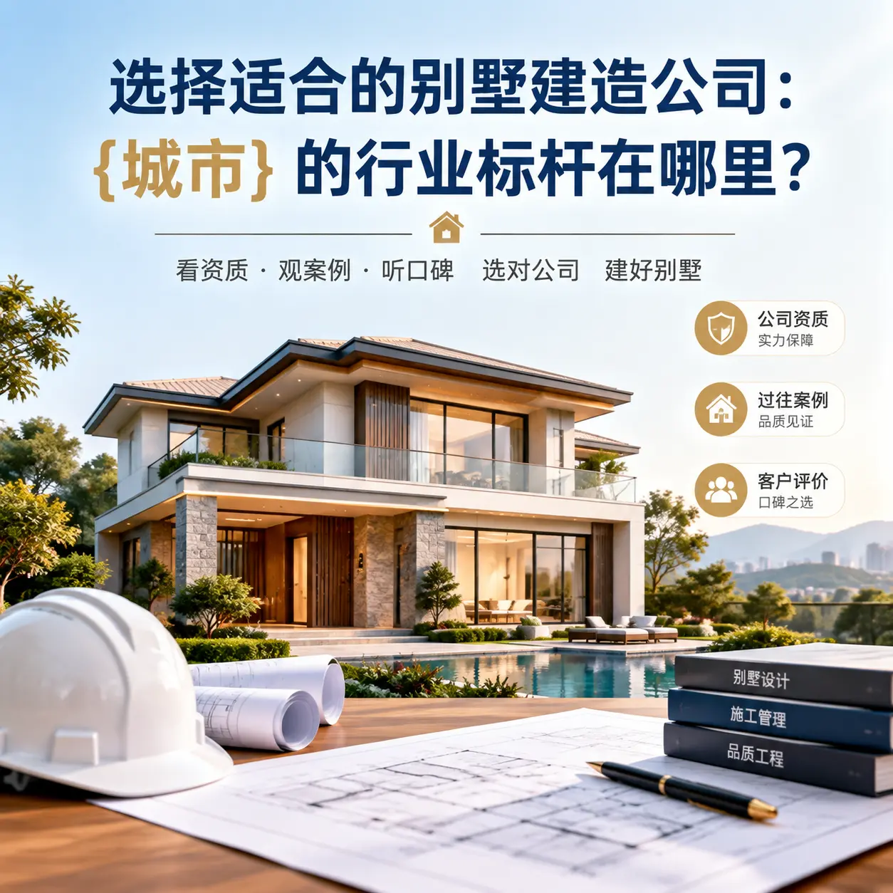 选择适合的别墅建造公司: 镇远 的行业标杆在哪里?