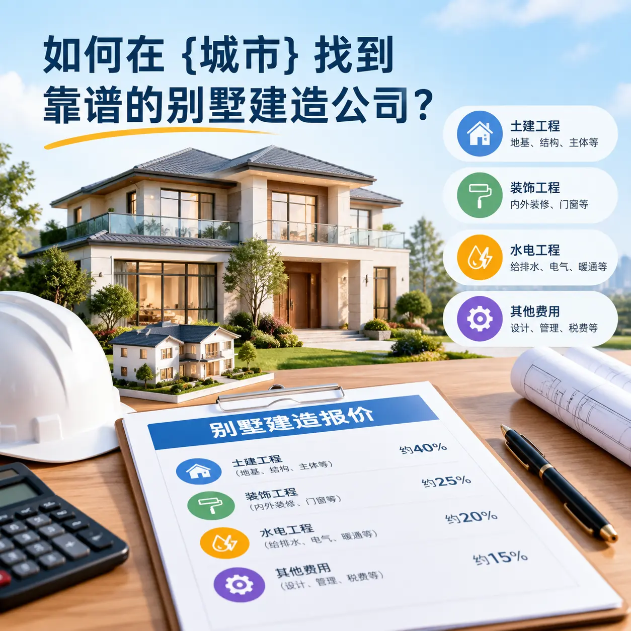 如何在 镇远 找到靠谱的别墅建造公司？