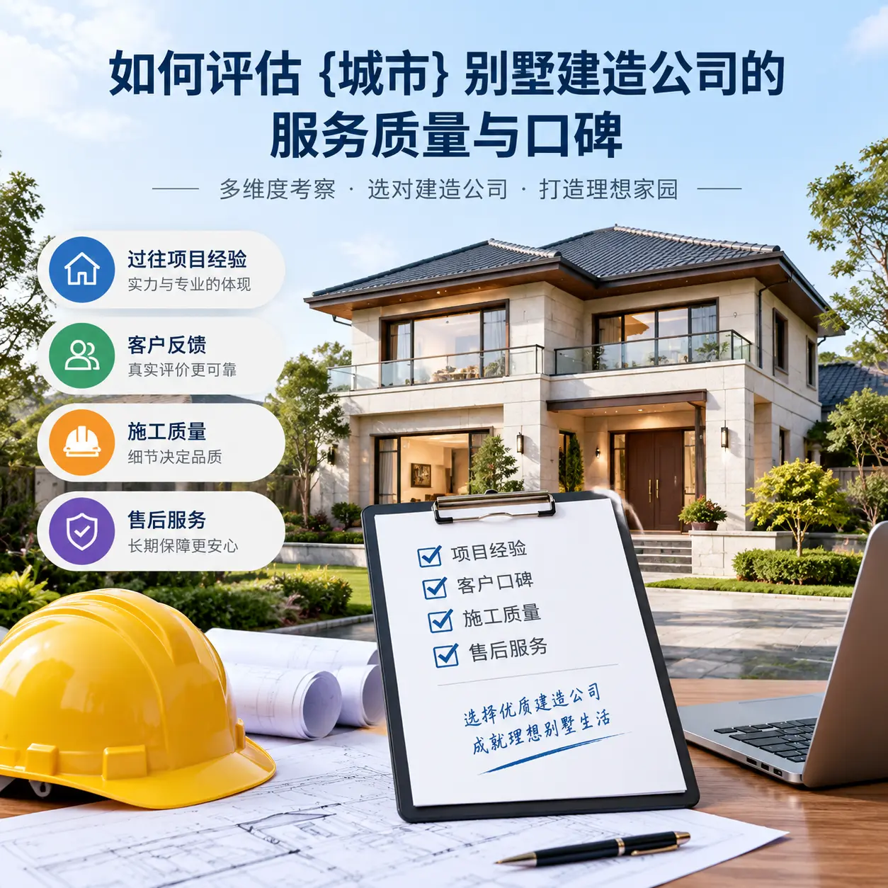 如何评估 镇远 别墅建造公司的服务质量与口碑