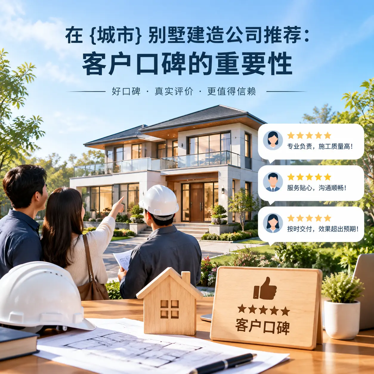 在 镇远 别墅建造公司推荐：客户口碑的重要性