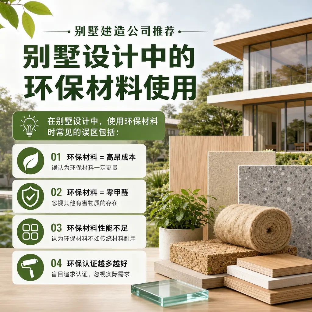 别墅建造公司推荐： 镇远 别墅设计中的环保材料使用